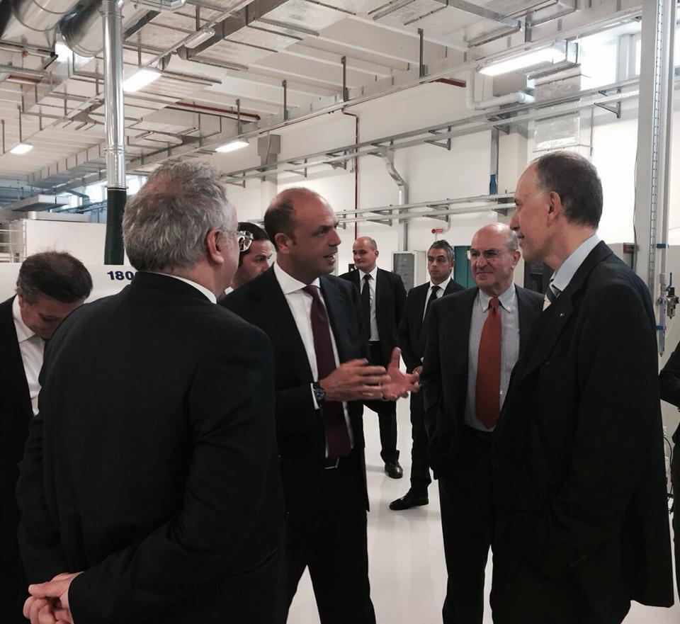 Mola di Bari: il monopolitano Vito Pertosa incontra il Ministro Angelino Alfano