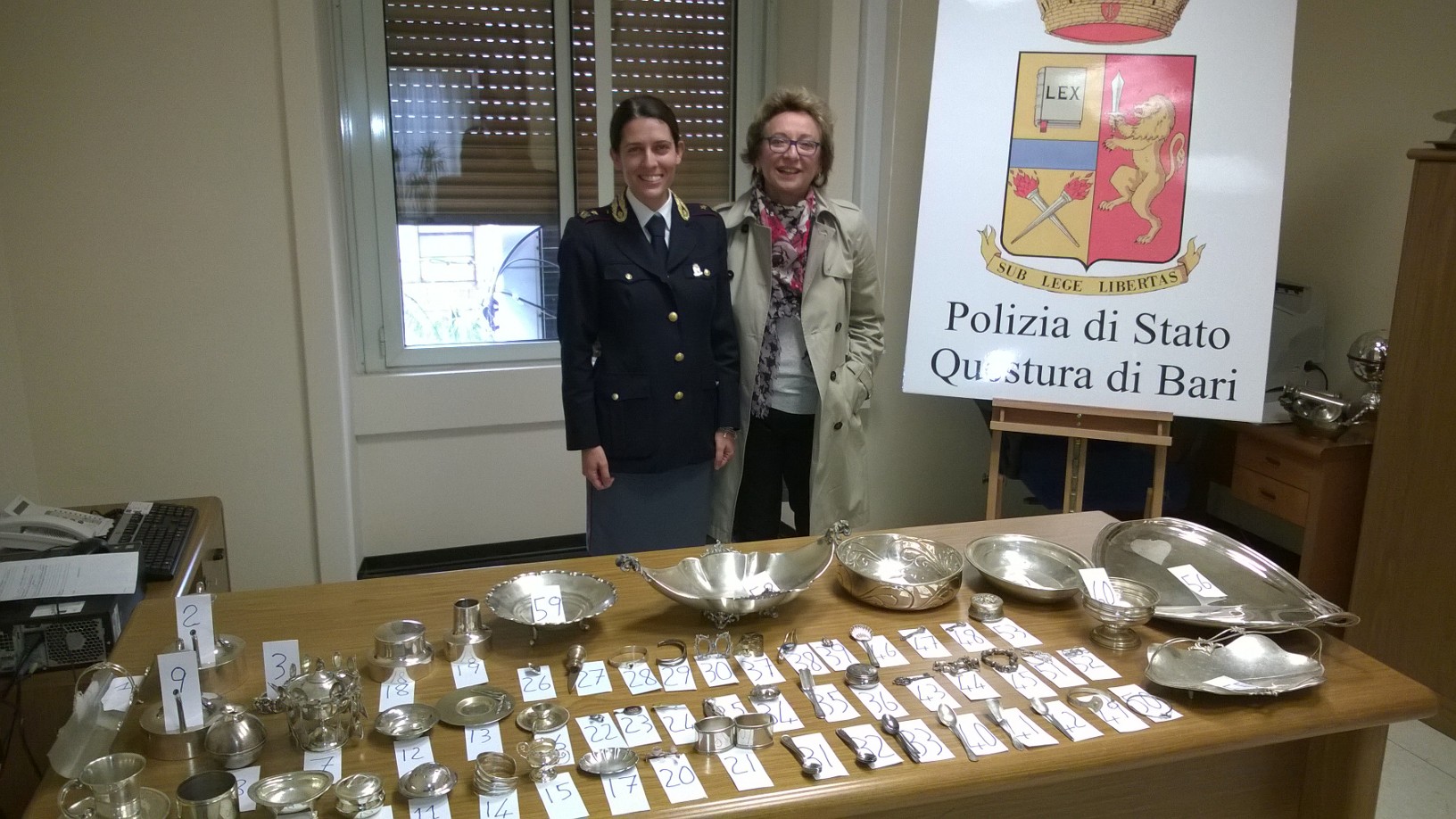 La Polizia di Stato “restituisce” i beni rubati