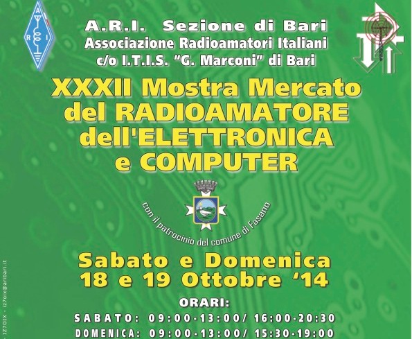XXXII Mostra Mercato del Radioamatore dell’Elettronica e Computer