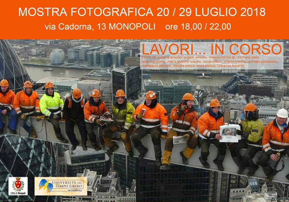 Monopoli: “Lavori in corso …” mostra fotografica dell’Utl