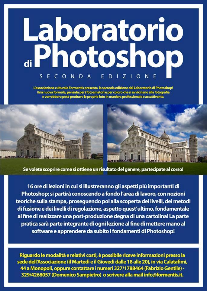 Monopoli: Laboratorio di Photoshop II edizione