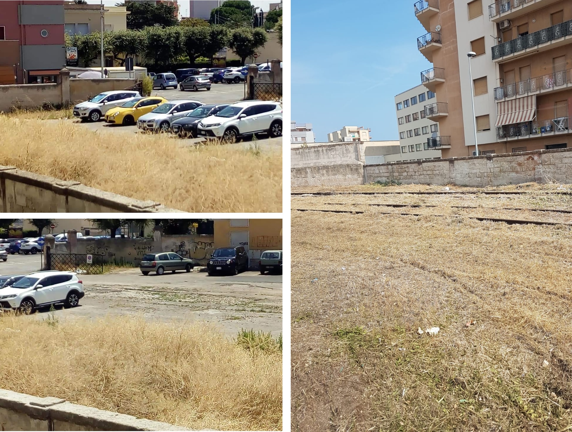 Monopoli: si grida al miracolo “tagliata l’erba e rimosse sterpaglie nell’area ex ferrovia”