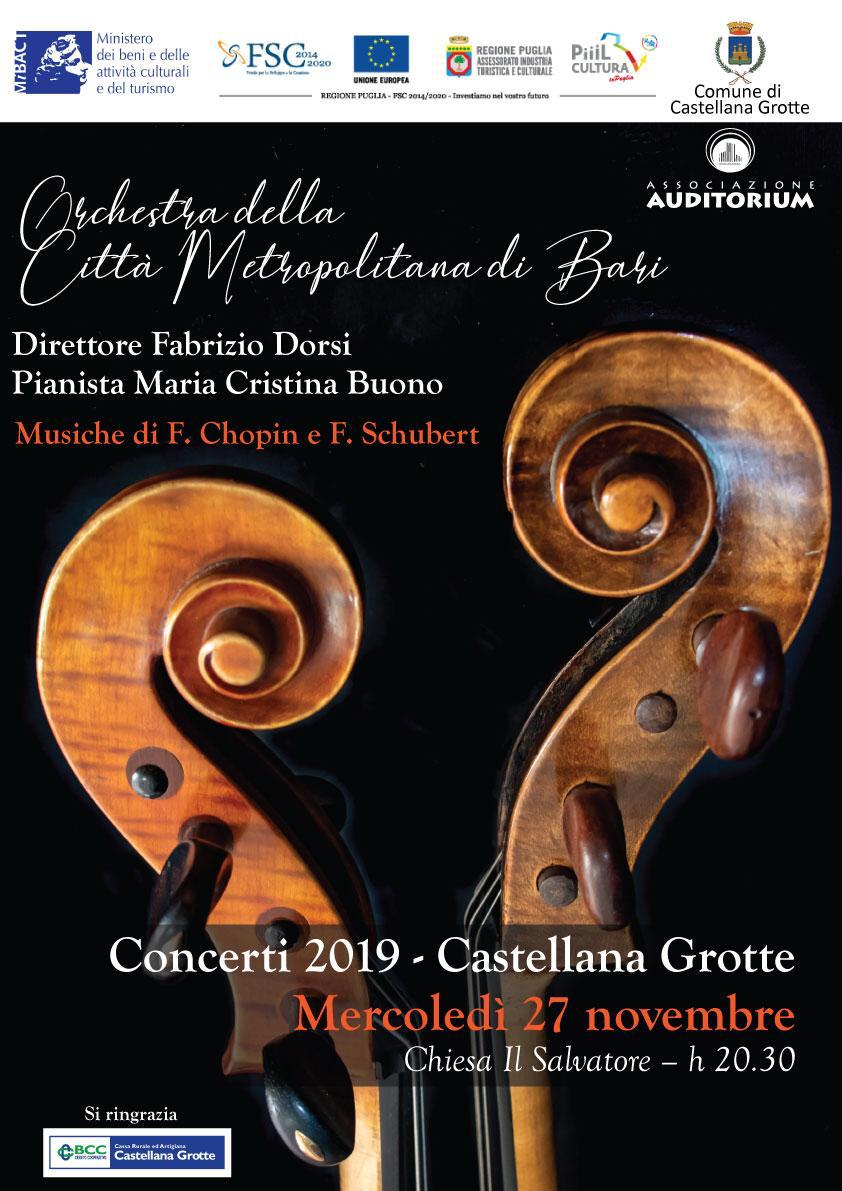 404 - Orchestra città metropolitana a Castellana Grotte