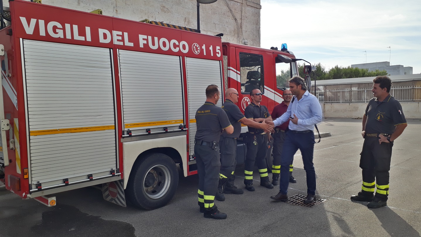 Vigili del Fuoco a Monopoli, presto potrebbe essere una realtà