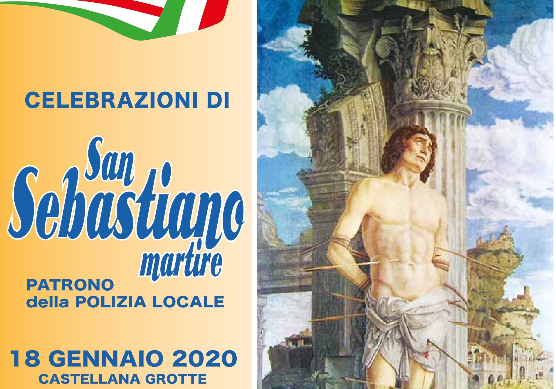 Castellana, la Polizia Locale festeggia San Sebastiano