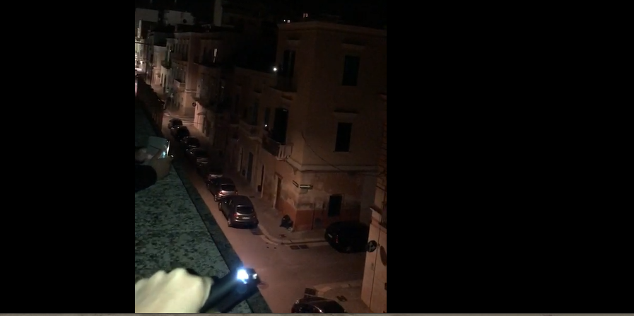 Monopoli, le immagini del flash mob di ieri sera (video)