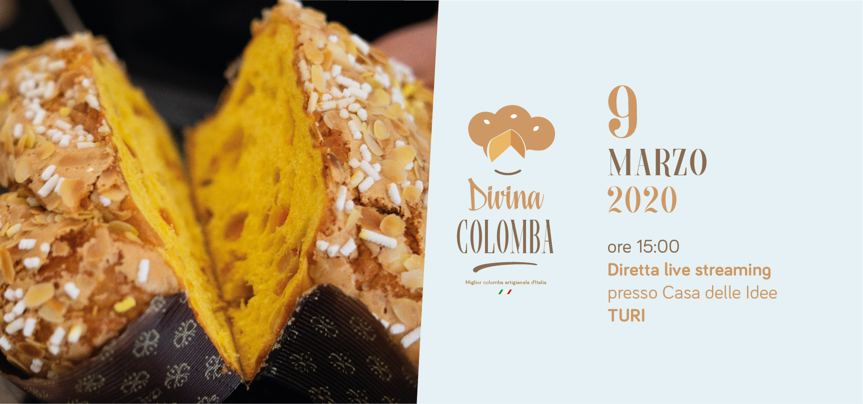 Divina Colomba, finale a porte chiuse ma in streaming