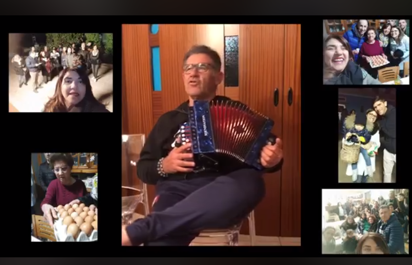 Il “Canto all’uovo” organizzato da Franco Leggiero