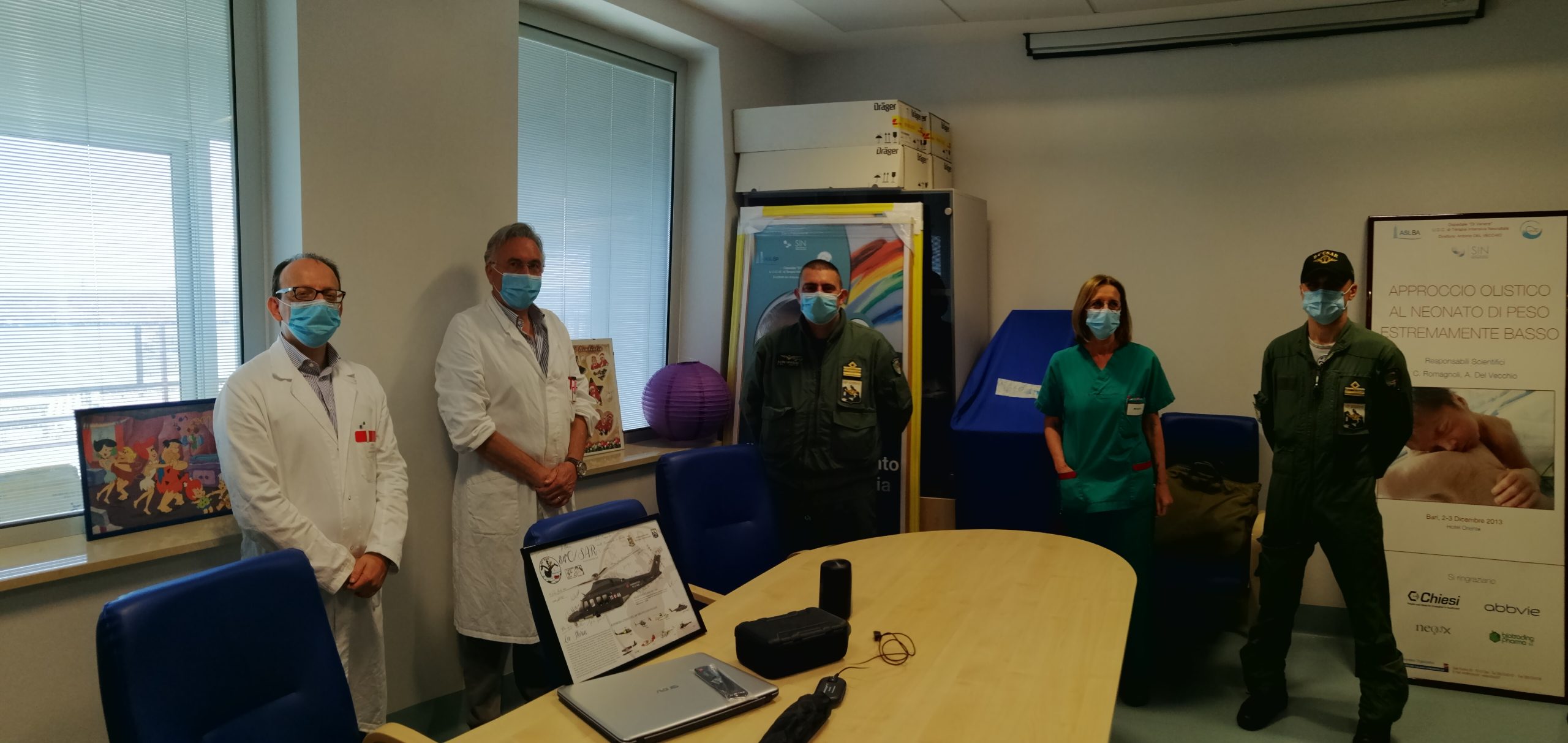 Dall’Aeronautica solidarietà all’Asl