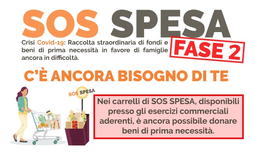 Castellana Grotte, SOS Spesa passa alla Fase 2