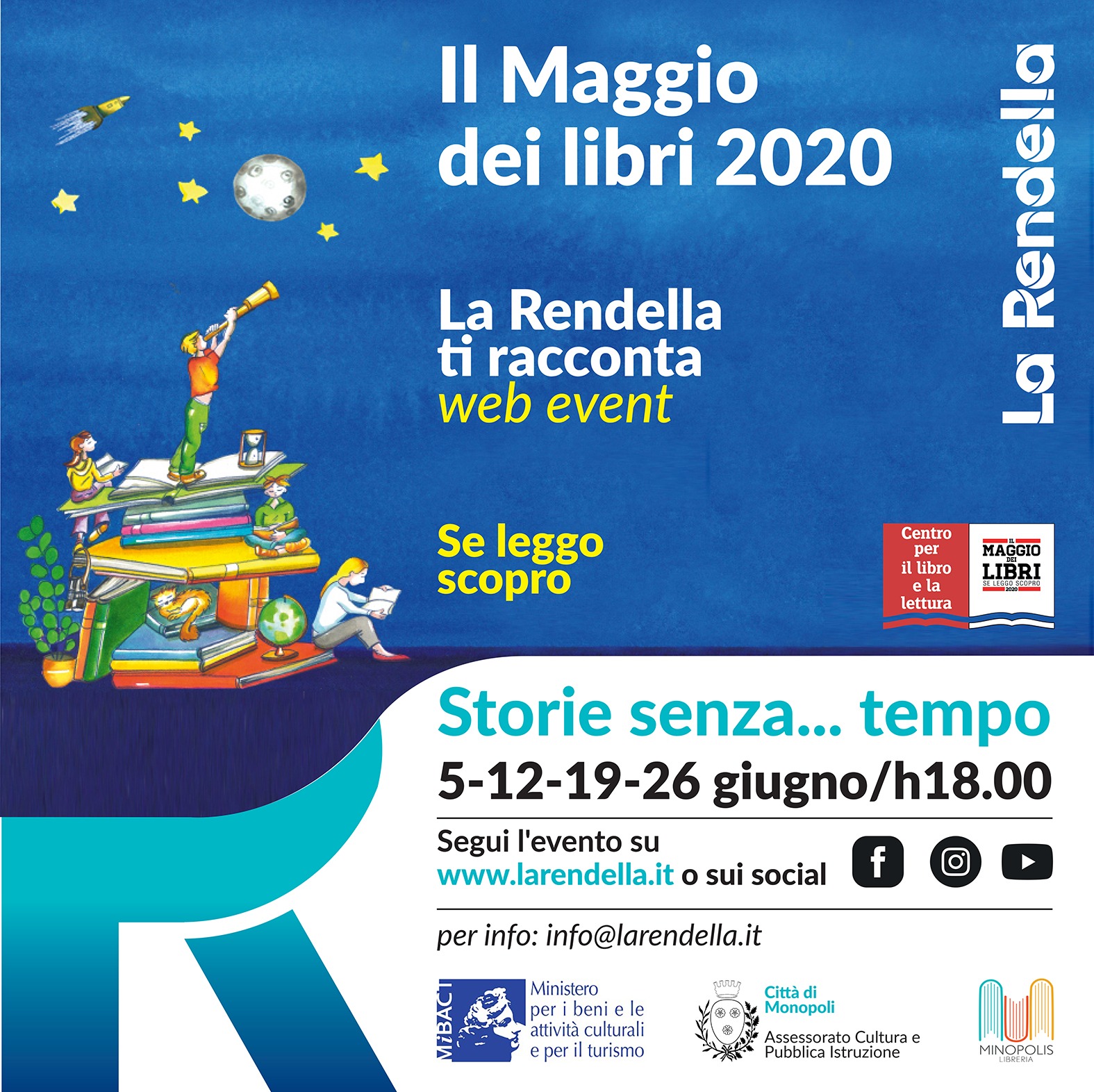Monopoli, dieci anni per il “Maggio dei libri”