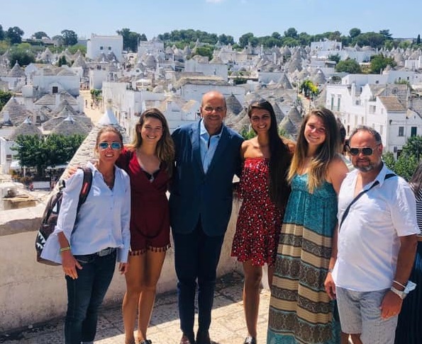 Campionesse in visita ad Alberobello