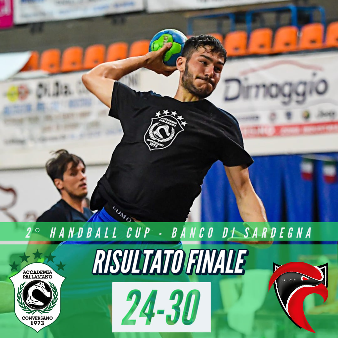 Pallamano, buon esordio del Conversano con i francesi del Nizza
