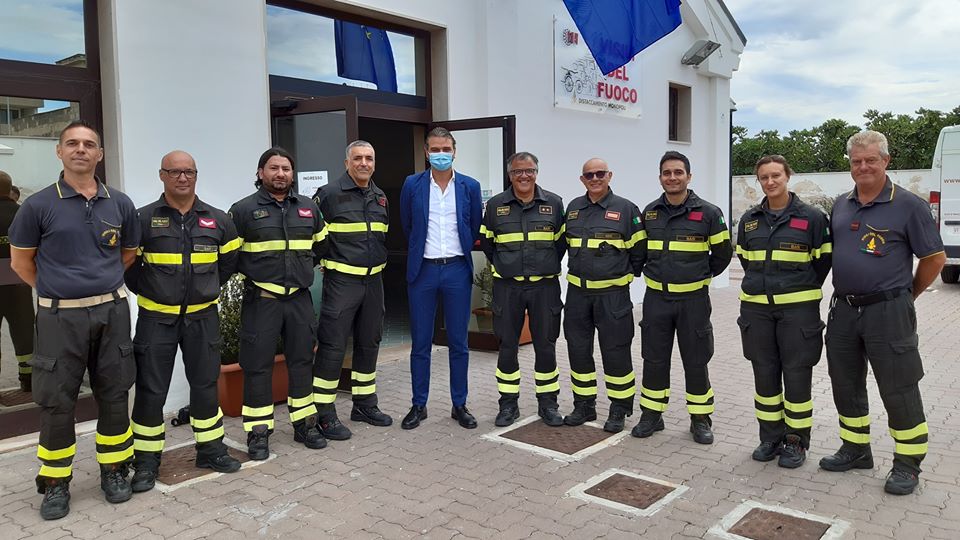 Monopoli, benvenuti Vigili del Fuoco