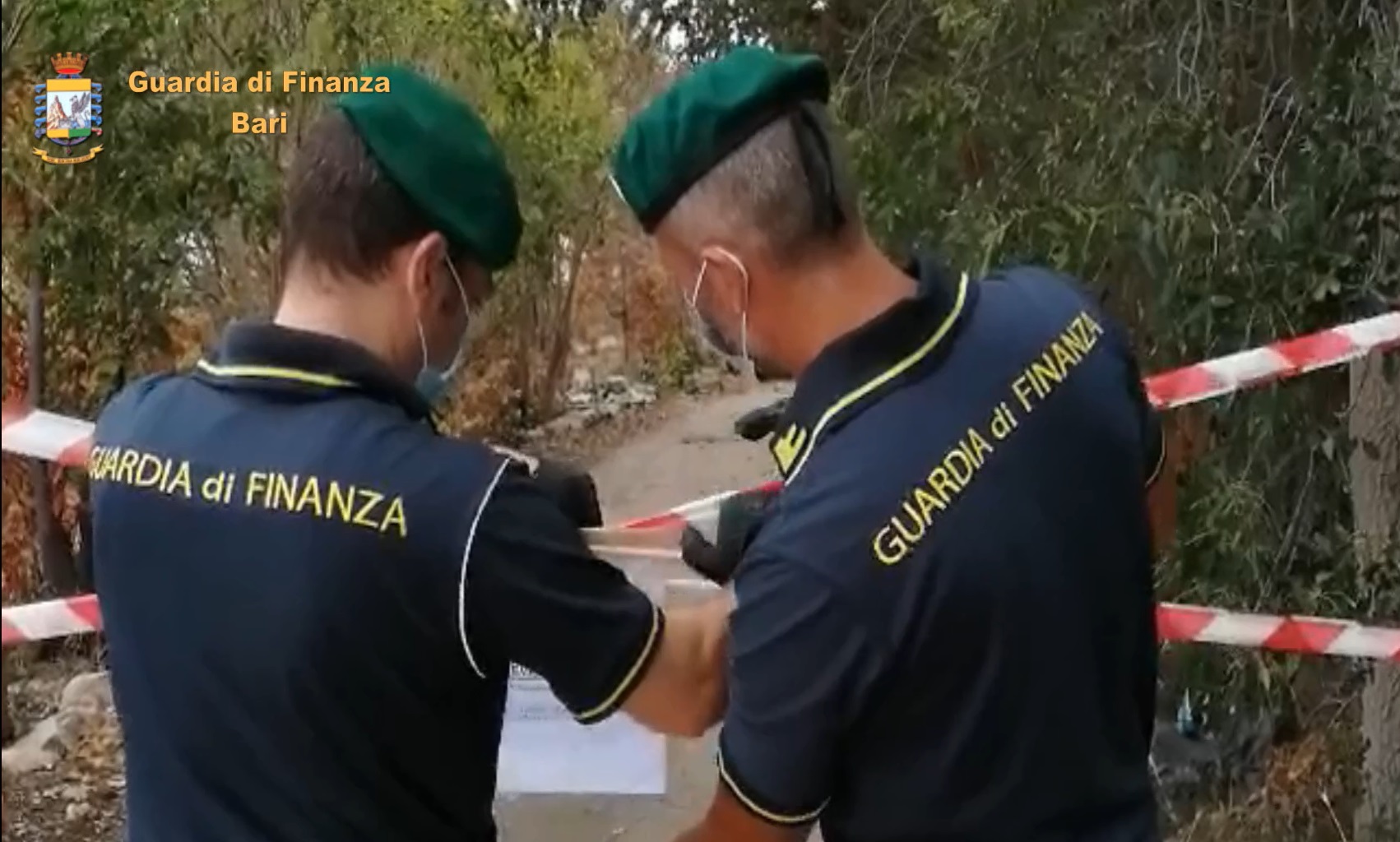 CONVERSANO Foto discarica sequestrata 2