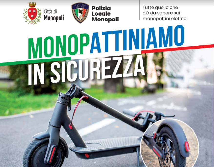 A Monopoli “Monop-attiamo in sicurezza”
