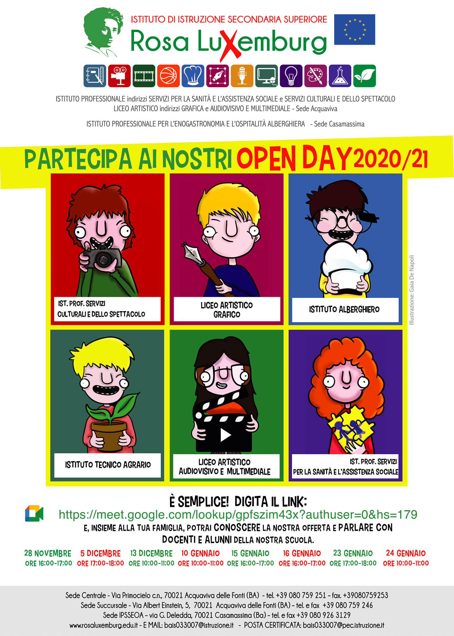 Al Rosa Luxemburg, quest’anno, l’orientamento è virtuale