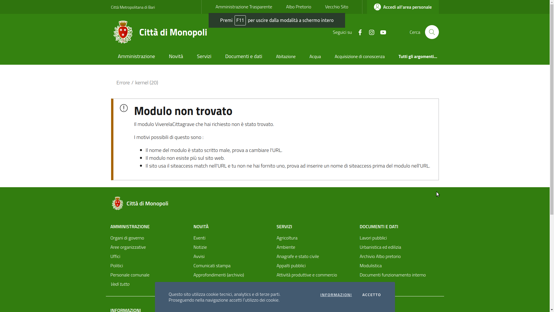 Monopoli, Marchitelli “ritirate la delibera n. 289 del 01/03/2021”