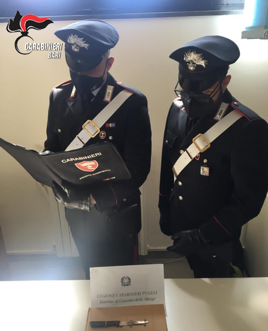 CASSANO DELLE MURGE COLTELLO