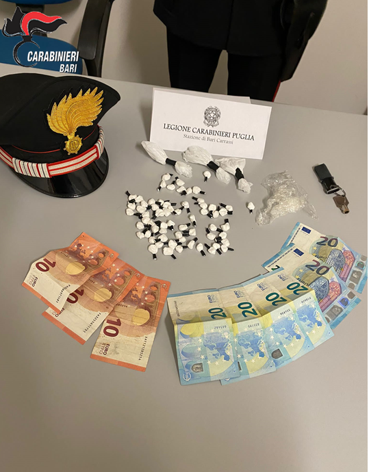 Arresto di 28enne per detenzione di droga