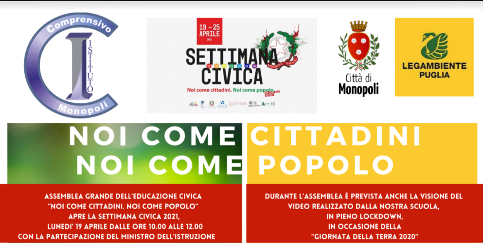 Monopoli, la Settimana CIVICA I.C. Vito Intini