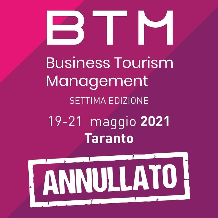 La fiera del turismo BTM 2021 rinviata al 2022
