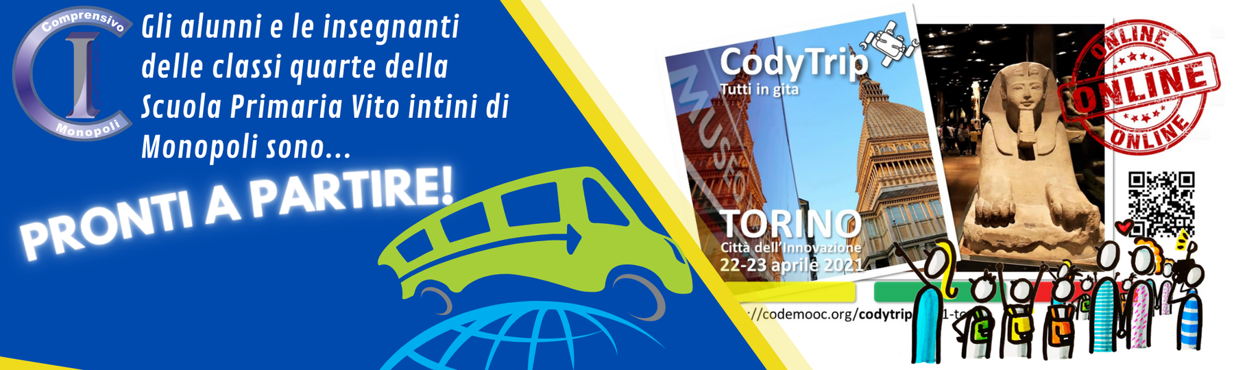 Monopoli, IC “Vito Intini” gita virtuale per studenti e docenti