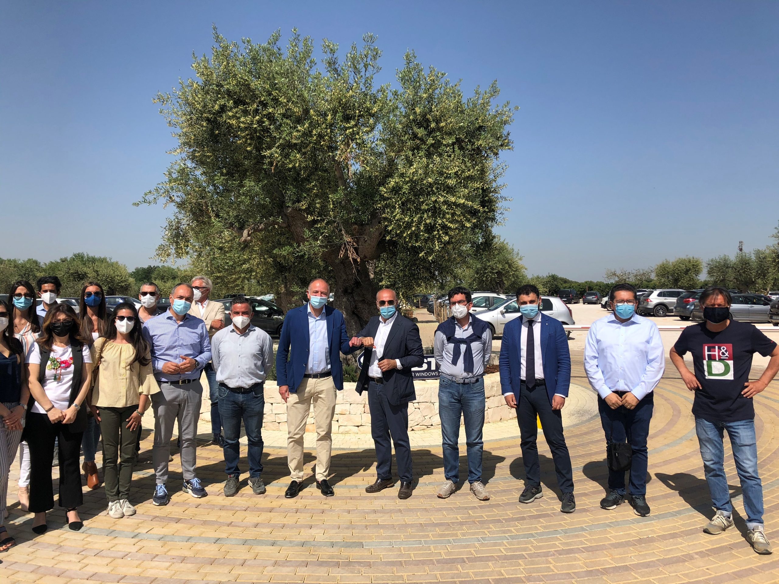 Master inaugura una nuova area green nello stabilimento di Conversano