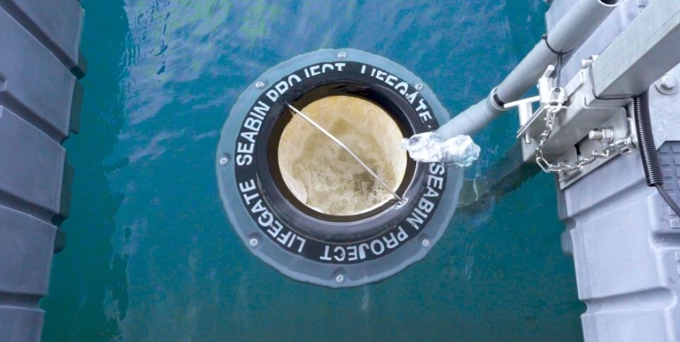 Seabin raccoglie plastica in mare
