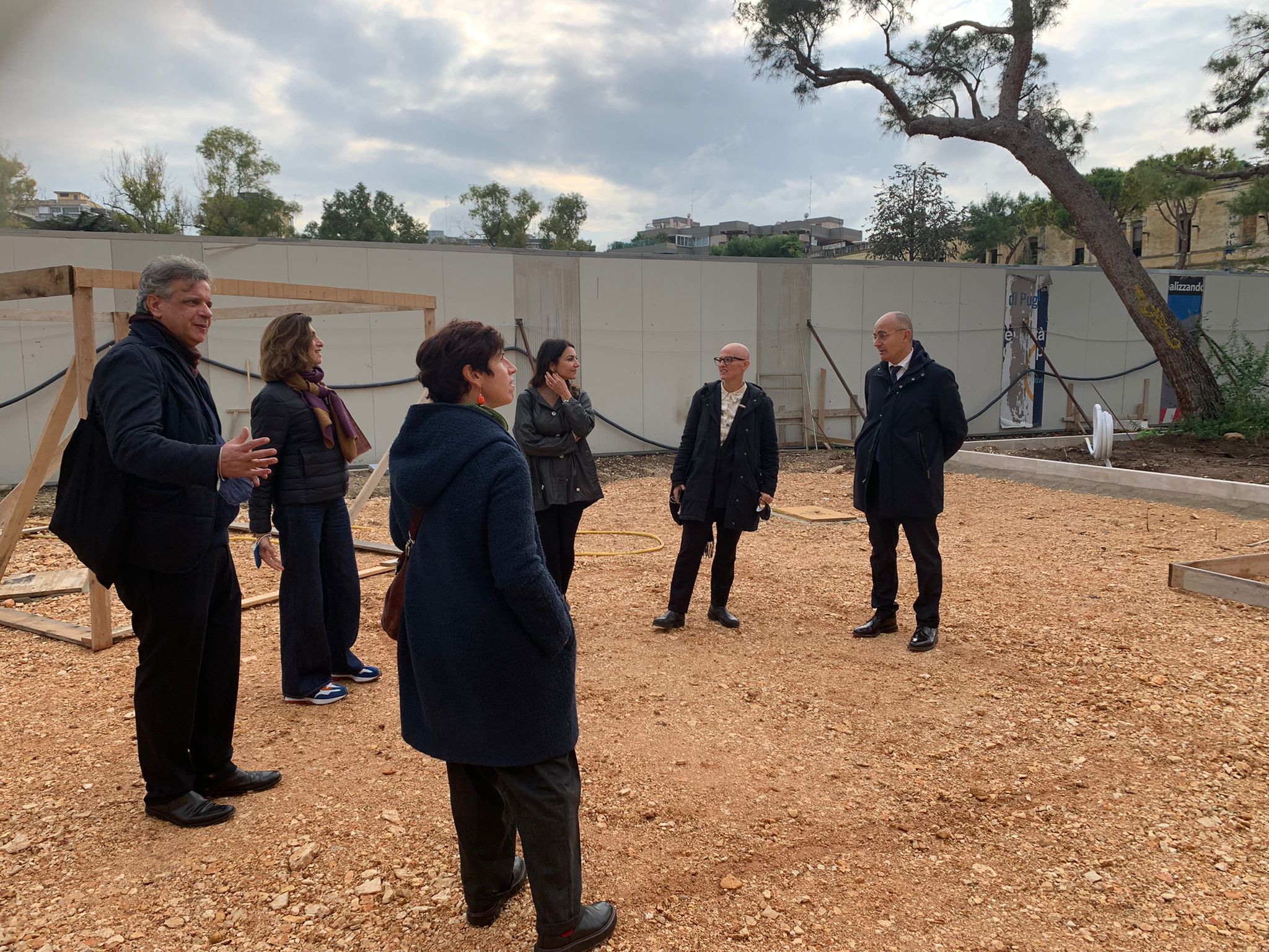 24-11-21 ex caserma Rossani_ sopralluogo per ricollocazione Carboniera Kounellis