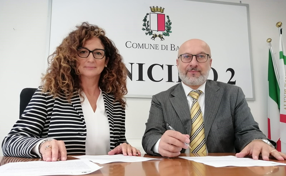 Giovanna Salemmi, Consigliere al Sorriso e Gianlucio Smaldone, Presidente del Municipio 2