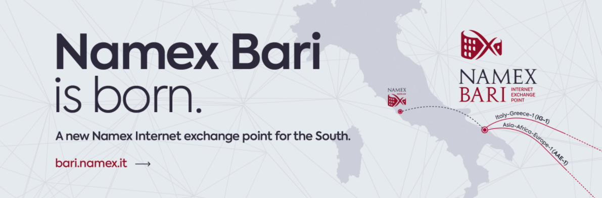 Namex apre a Bari un nuovo hub internet (IXP)