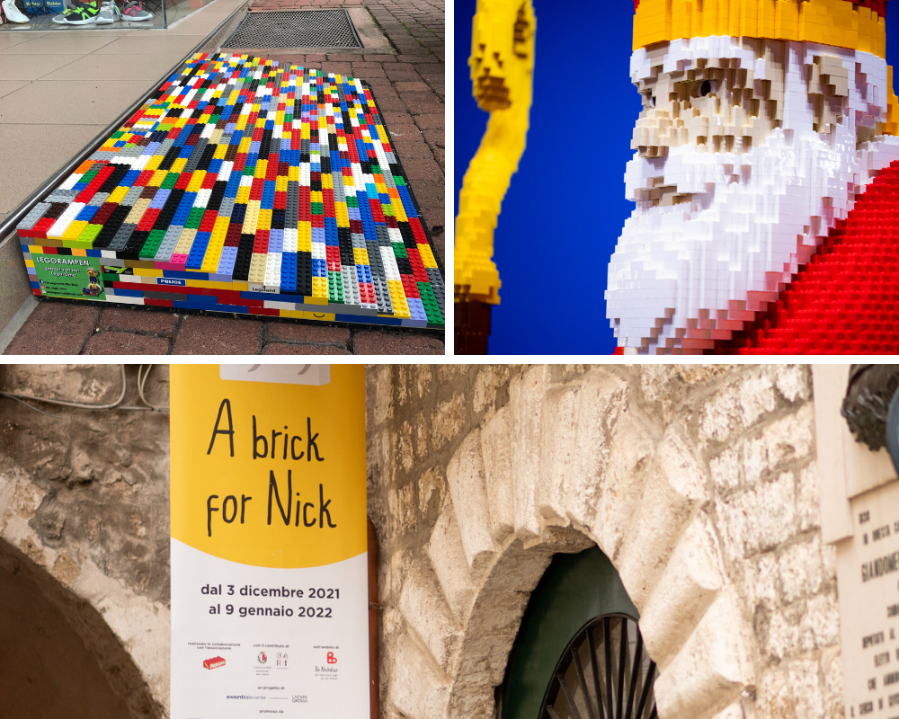 Bari Una rampa di Lego per superare le barriere architettoniche