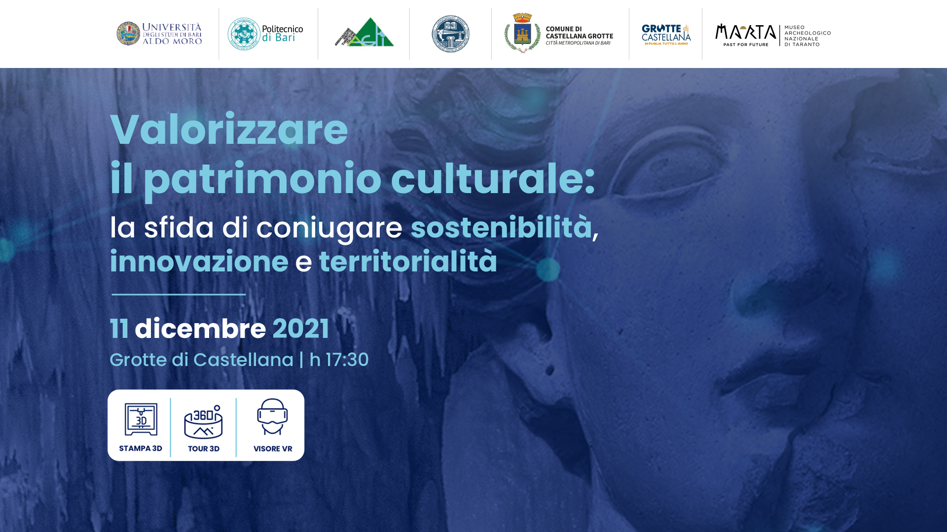 Grotte di Castellana, partnership strategica con il MArTA