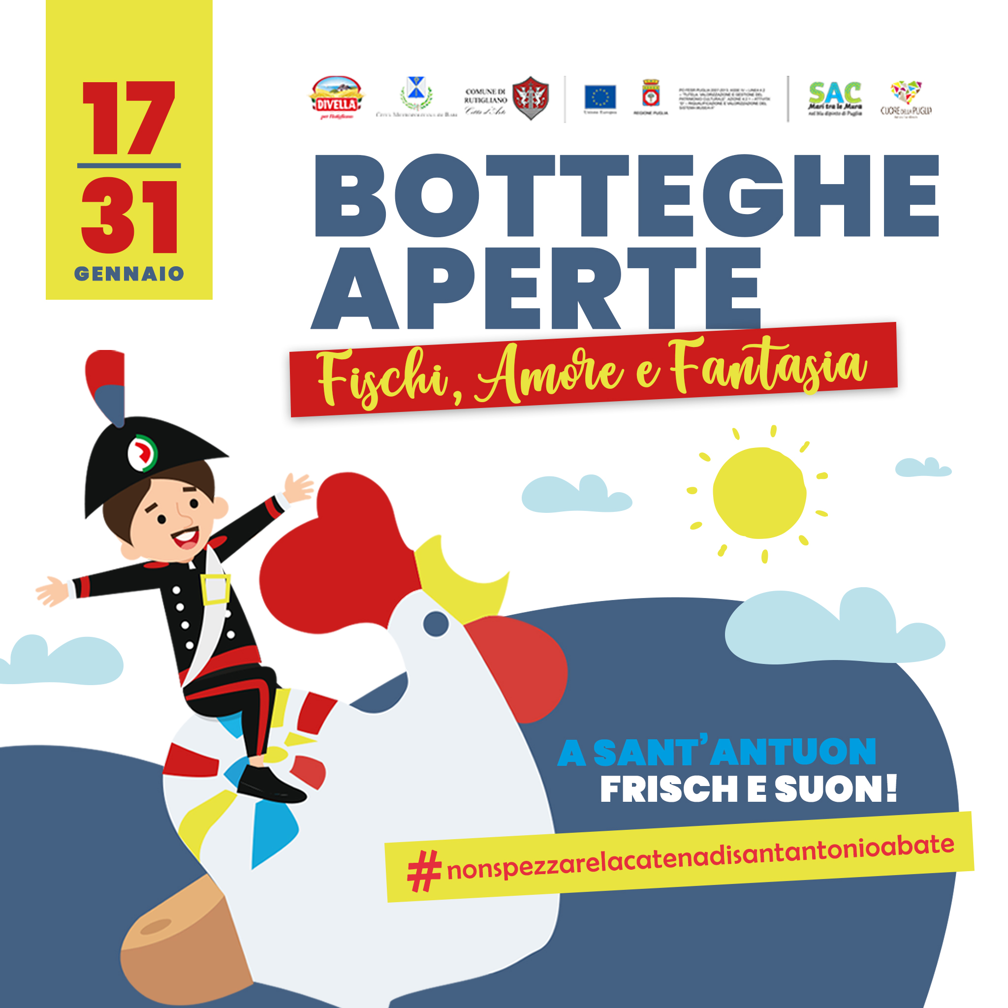 A Rutigliano un’inedita festa di Sant’Antonio Abate