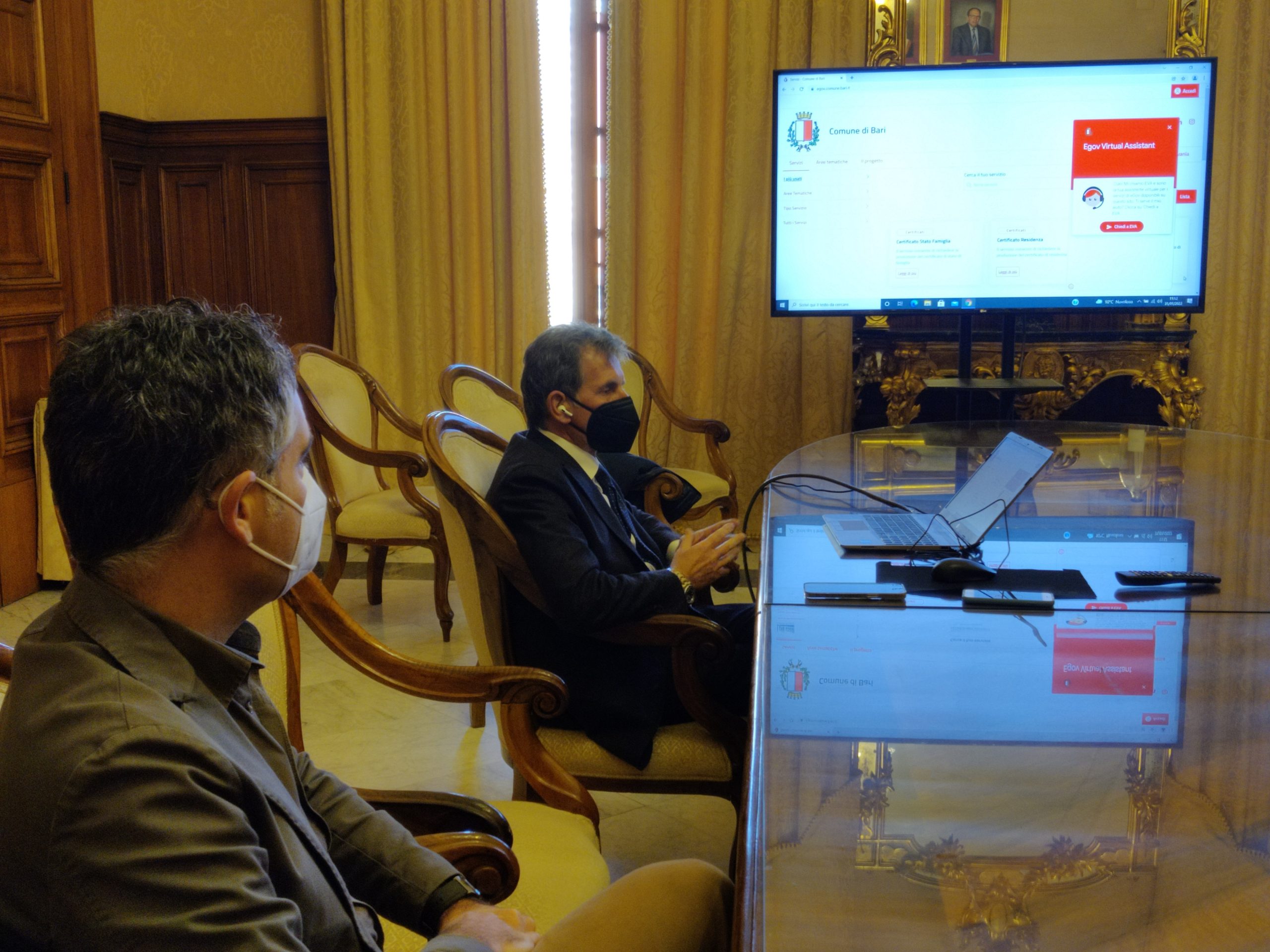 Bari, stamattina la presentazione del chatbot EVA