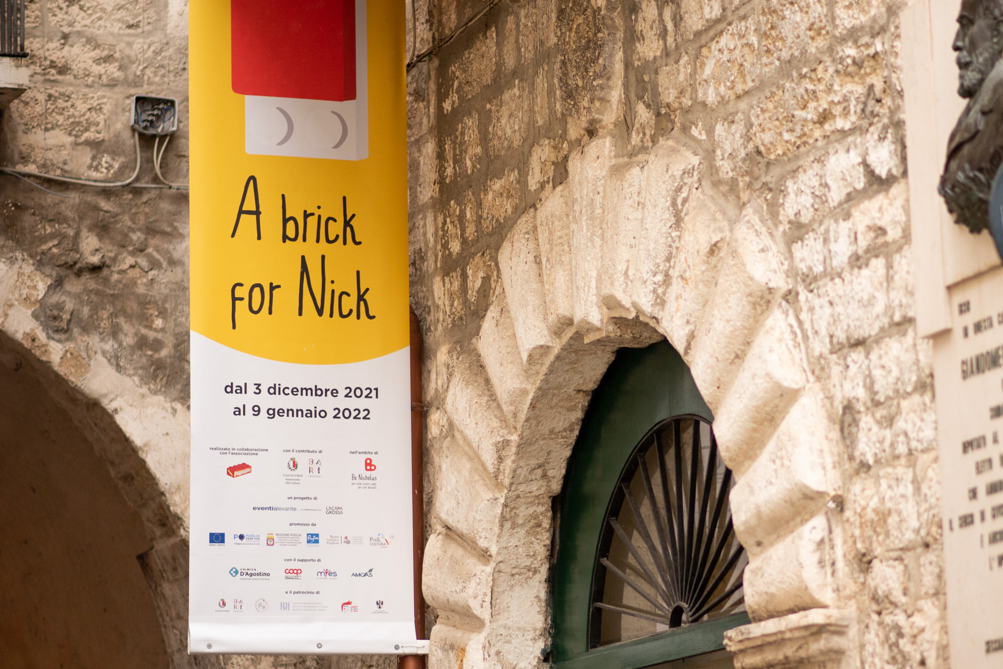 Bari, A brick for Nick: premiazione delle opere vincitrici
