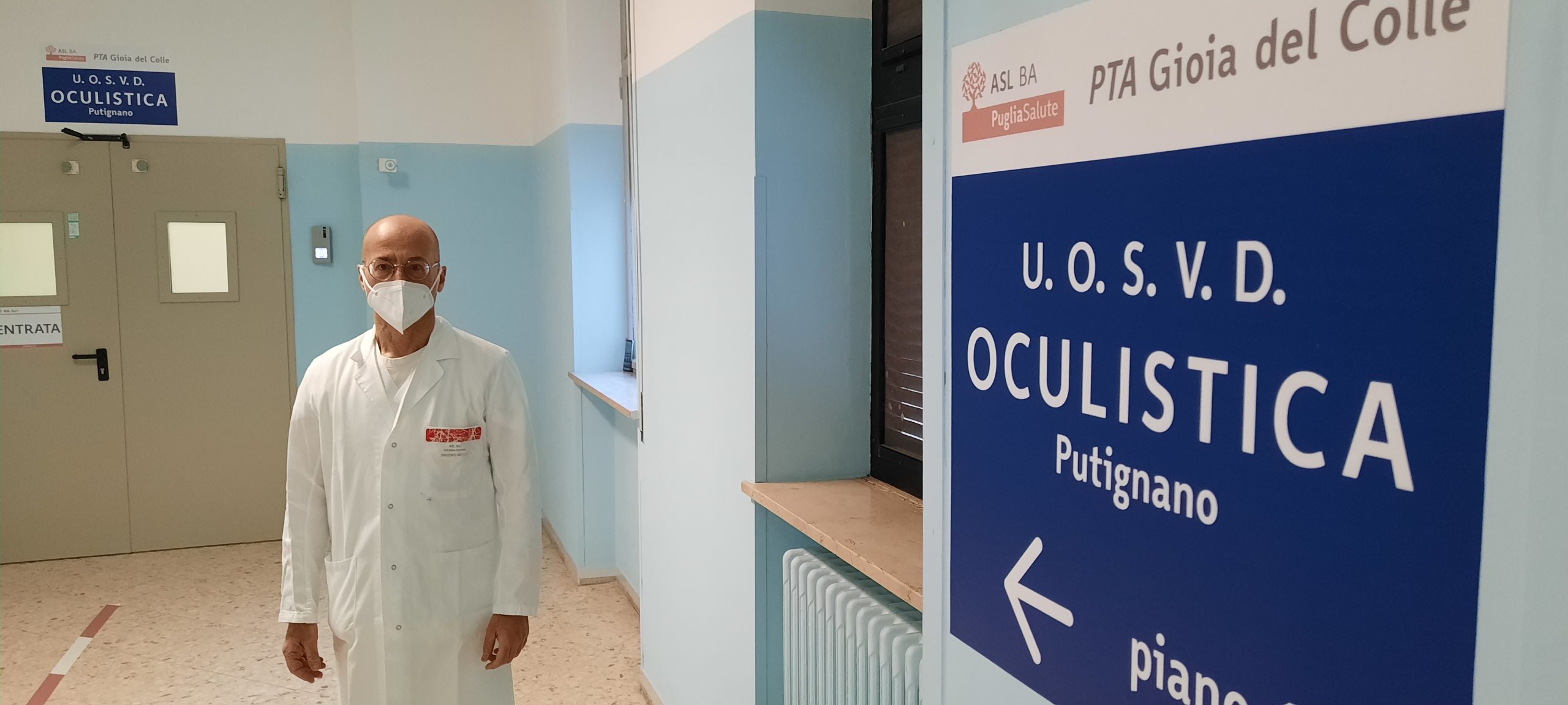 A Putignano e Gioia del Colle riattivata l’oculistica