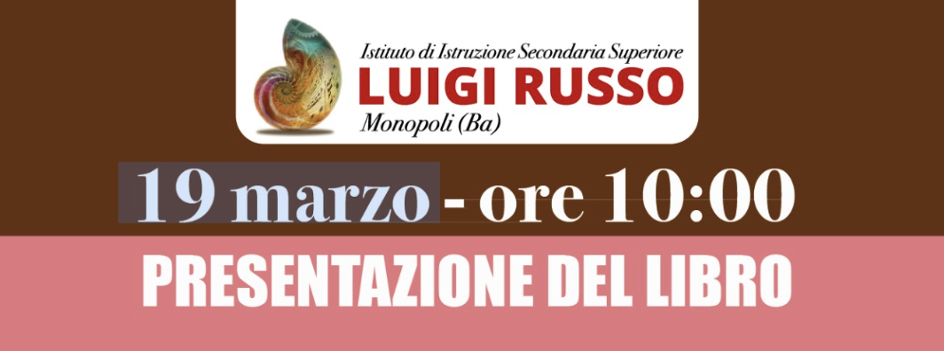 Al “Russo” di Monopoli sarà presentato il libro “Masquerade”