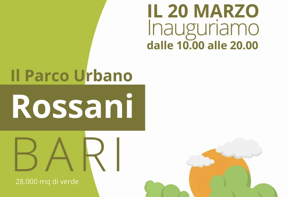 Domenica l’inaugurazione del parco urbano della ex Caserma Rossani