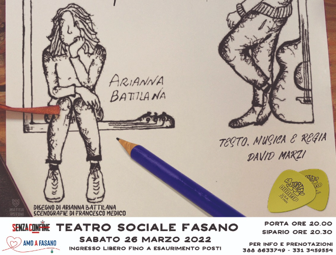 Fasano, sabato 26 marzo al Teatro Sociale lo spettacolo «DUE»