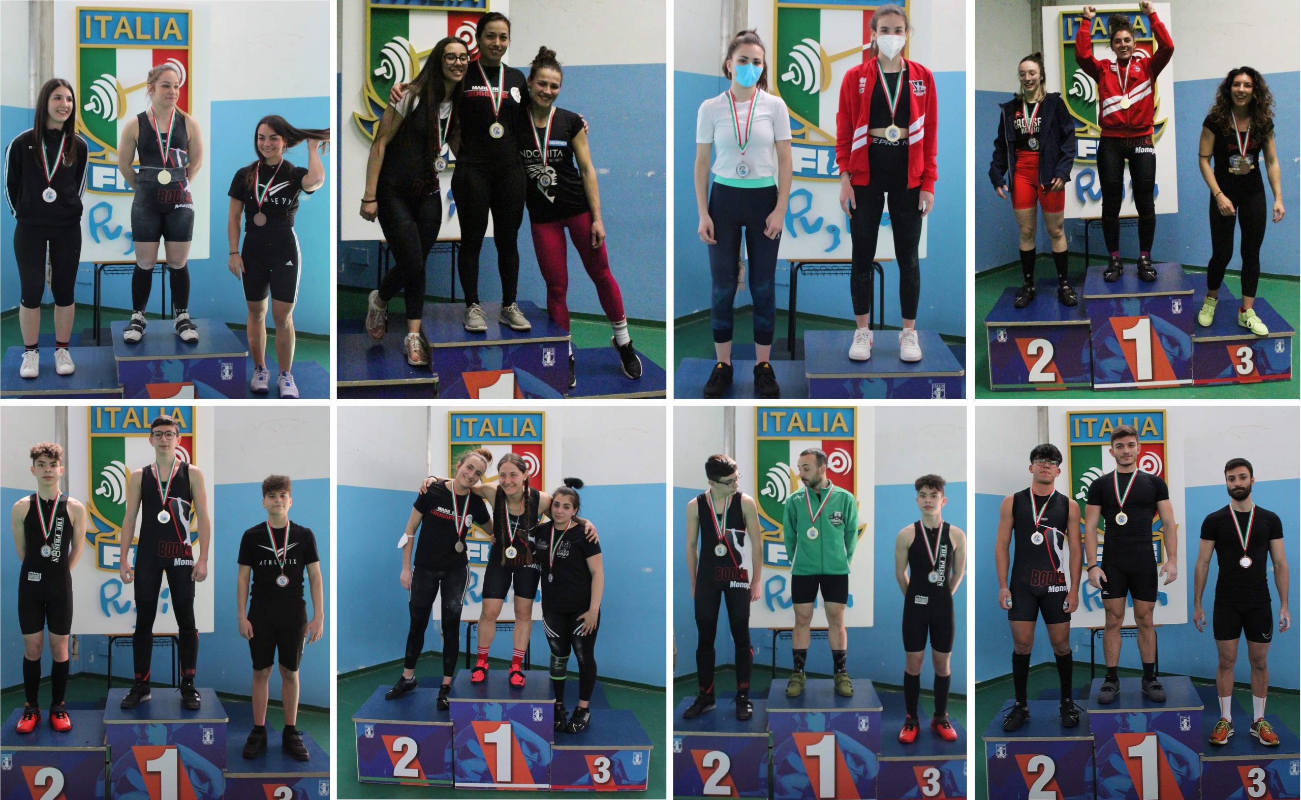 Monopoli, otto medaglie per gli atleti della Body and Soul