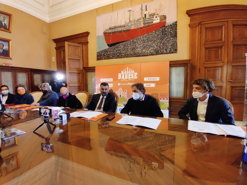 Bari, presentata la terza edizione del Primo Maggio in programma nel parco 2 Giugno