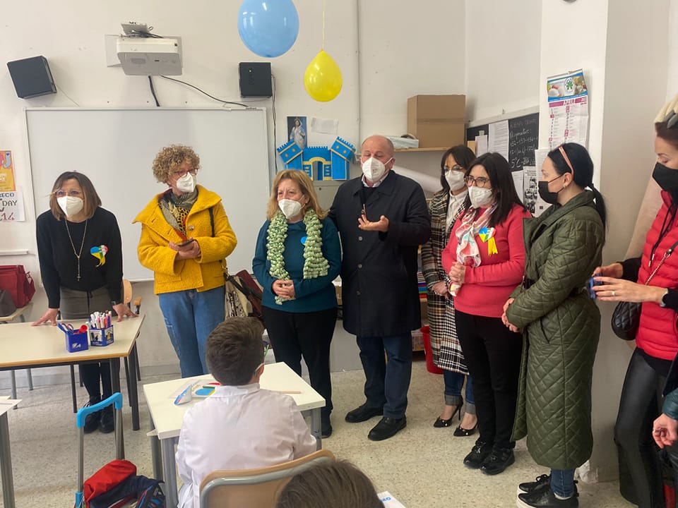 Polignano: La scuola San Giovanni Bosco accoglie due bambine ucraine