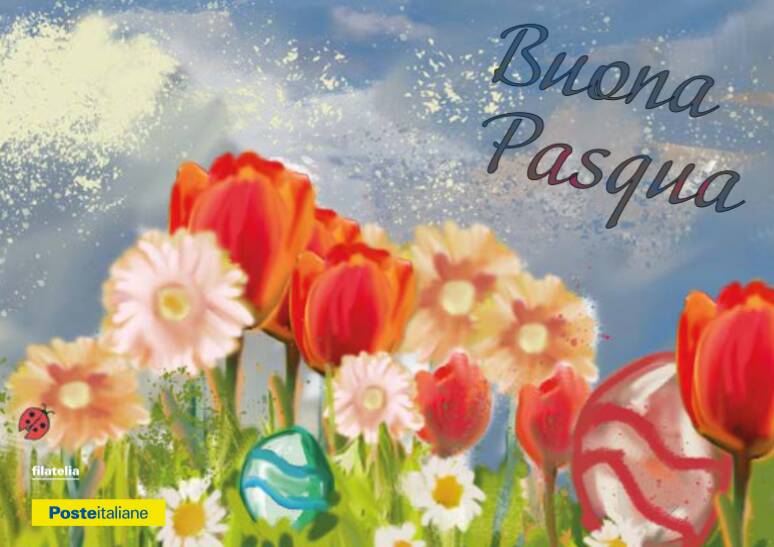 Poste Italiane, nell’ufficio postale di Conversano, la cartolina dedicata alla pasqua