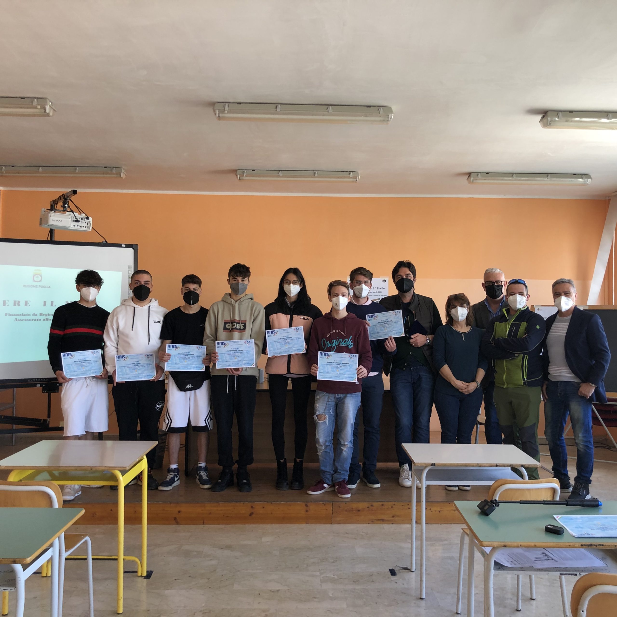 Monopoli, consegnati gli attestati del progetto sub “Vivere il Mare”