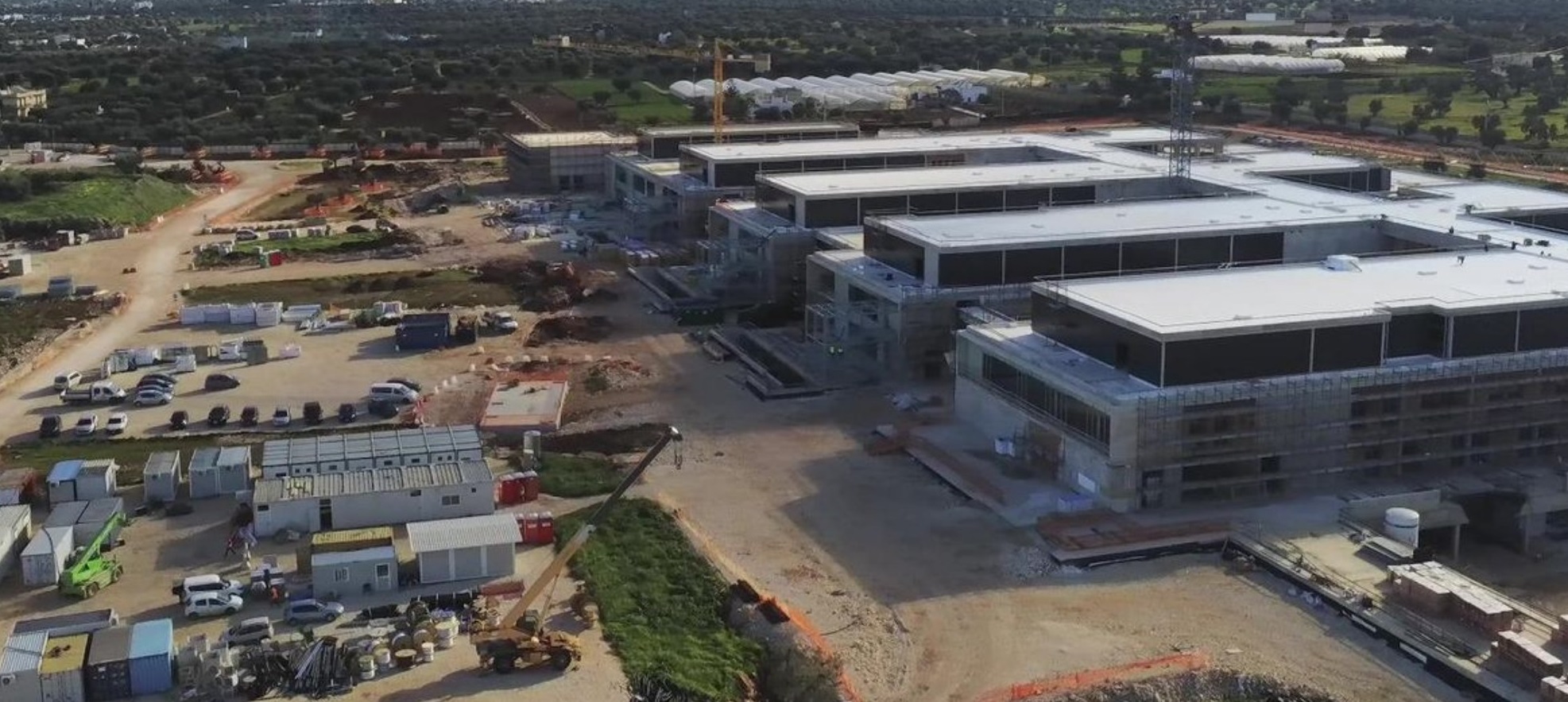 Nuovo Ospedale Monopoli-Fasano, lavori al 48%