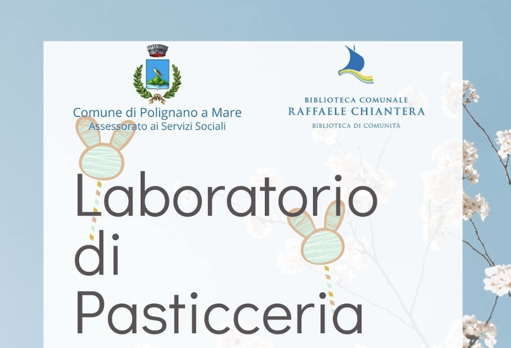 Polignano: Al via un laboratorio di pasticceria per i più piccoli