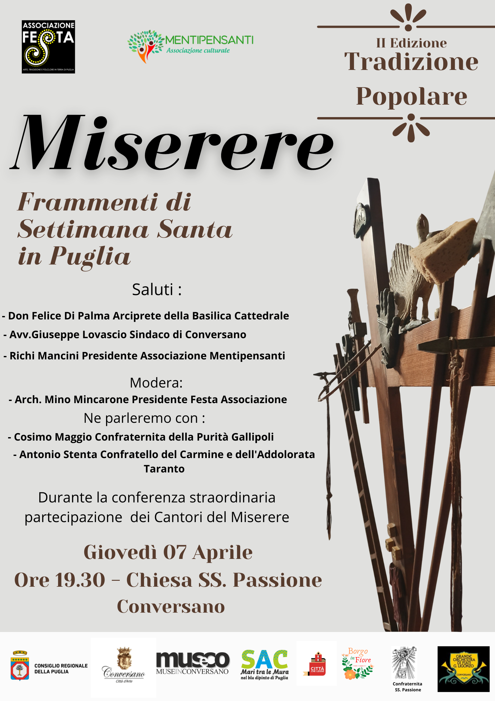 Conversano, al via la seconda edizione di “Tradizione popolare”