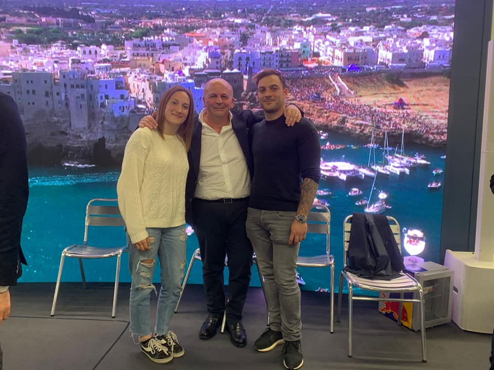 Polignano alla Bit di Milano, la commozione di Vitto